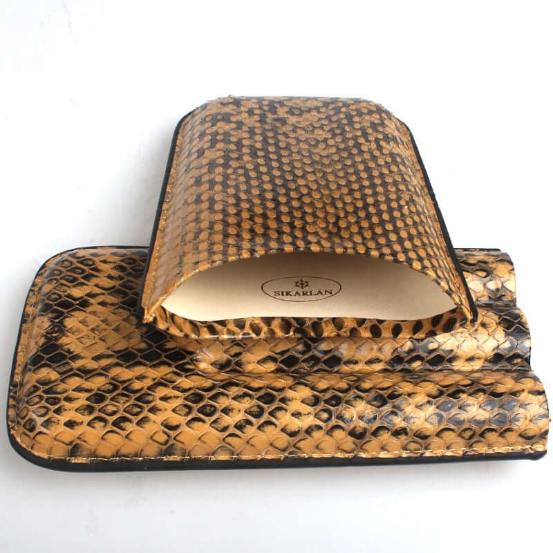 Snakeskin Cigarette Case, Python Skin Cigarette Case Holder Box