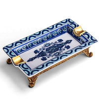 Cigar ashtray Lapis Lazuli