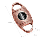 Engraved cigar cutter