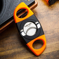 Orange cigar cutter