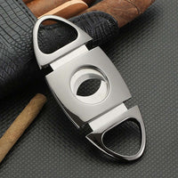 Silver cigar cutter