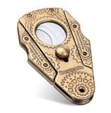 Double Blade Cigar Cutter Steampunk Style