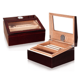 Magnificent cigar humidor + Gentleman + Luxury + Cedar