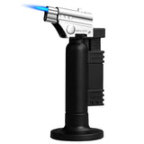 black flashlight lighter