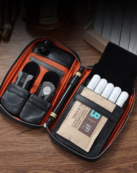 Cigar case for business travel