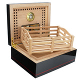 Wooden cigar humidor