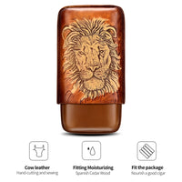 Lion" Cigar Case